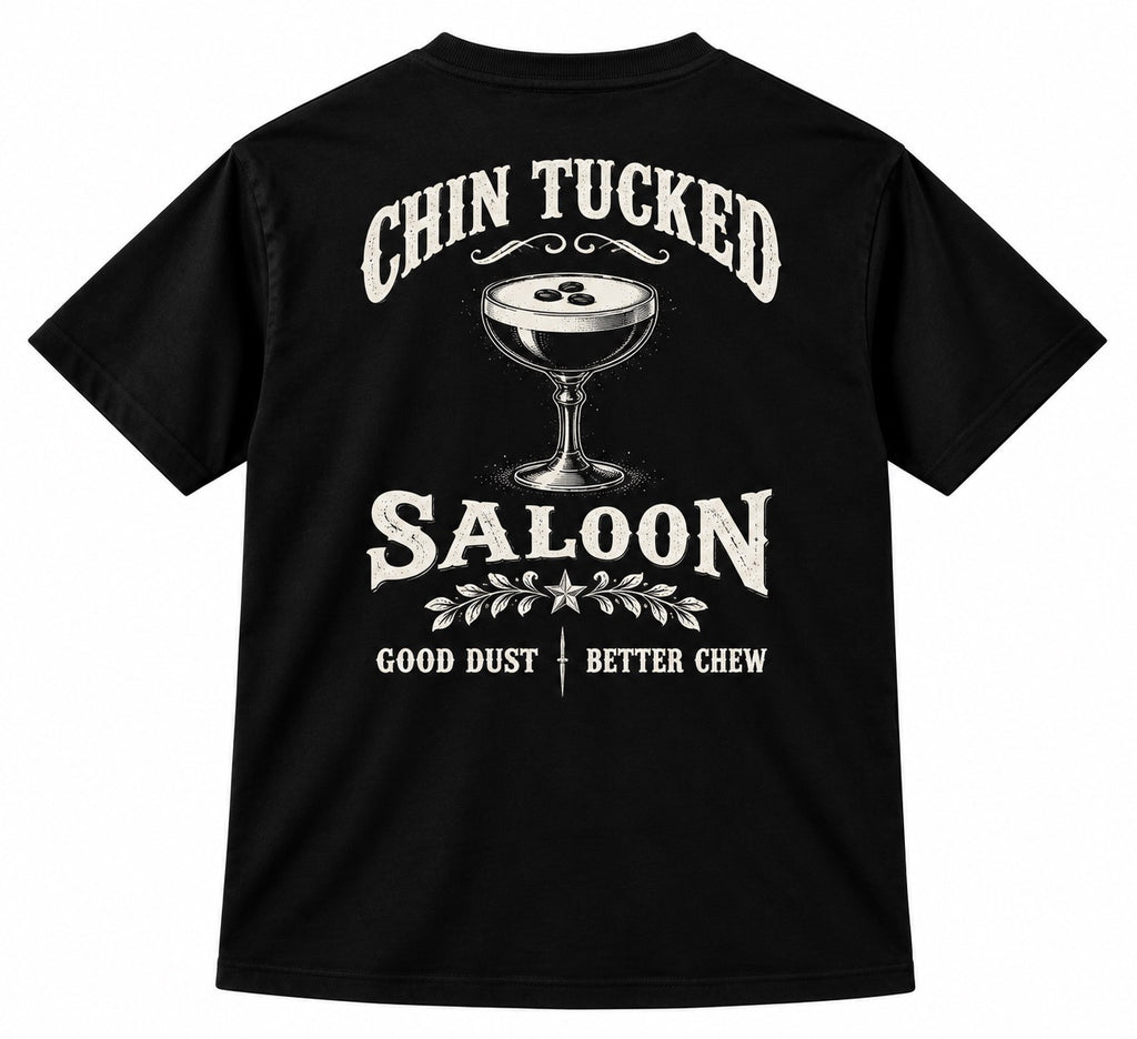 Chin Tucked Saloon tee