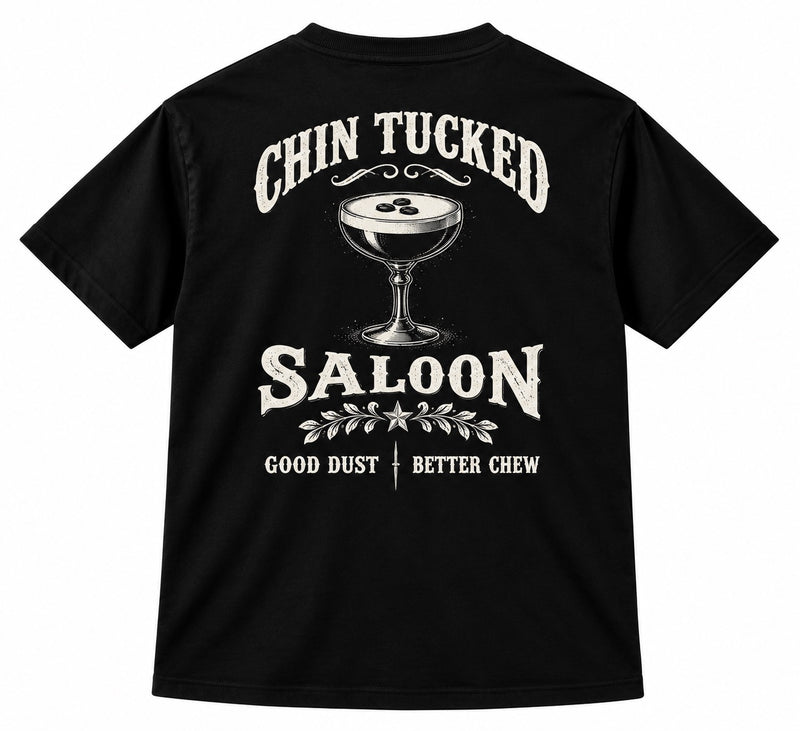 Chin Tucked Saloon tee