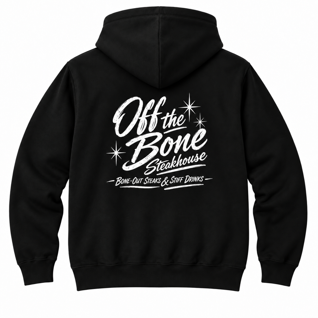 Off The Bone zip hoodie