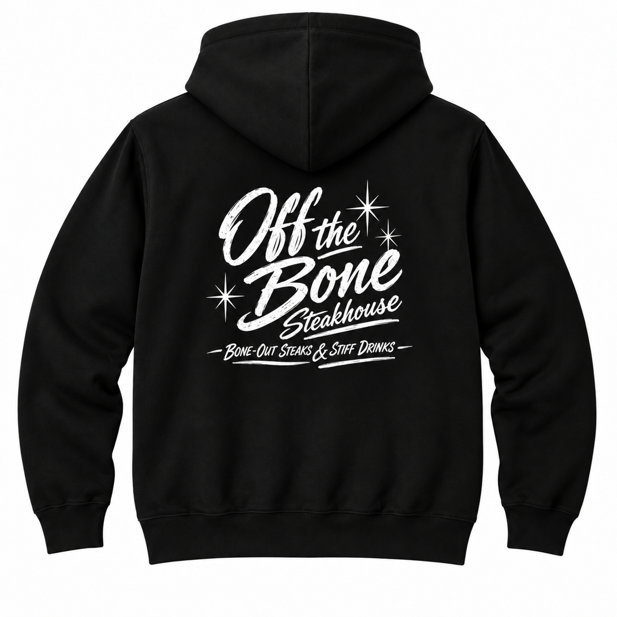 Off The Bone zip hoodie