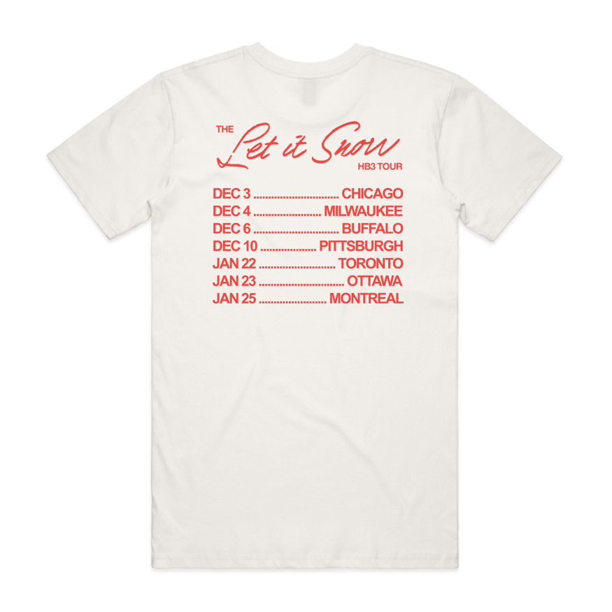 Let It Snow Tour Tee